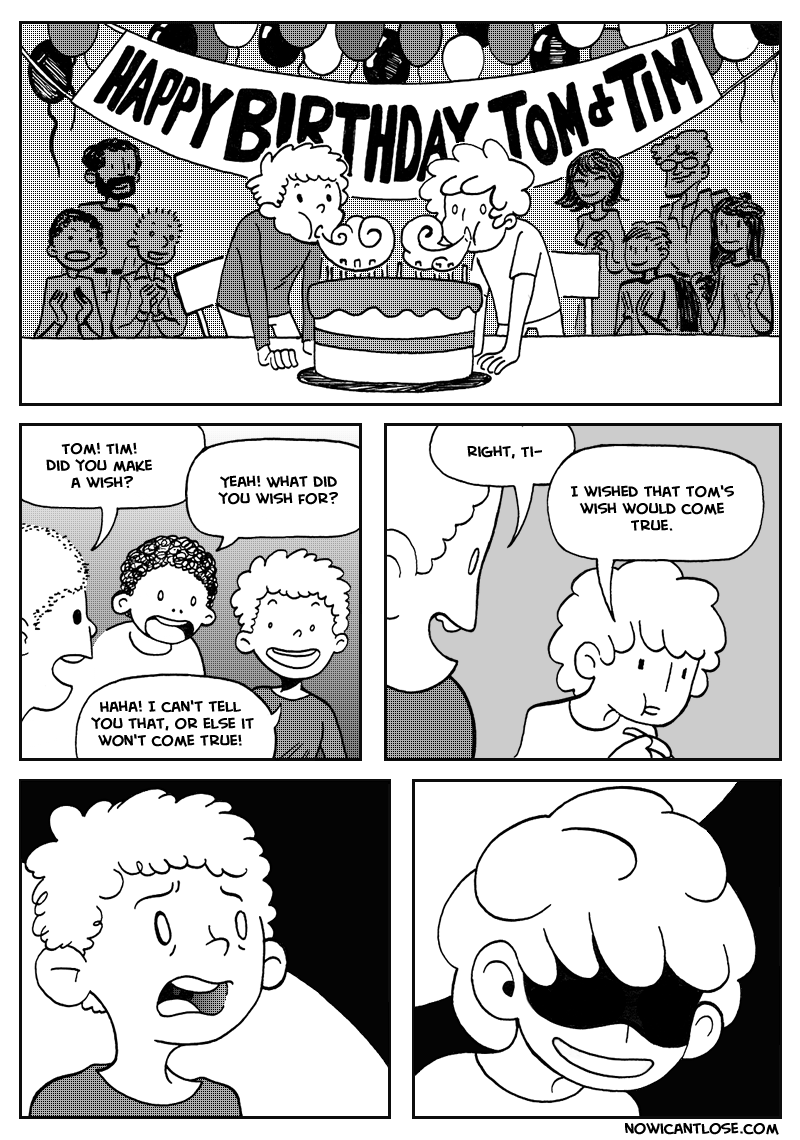 That's what you get for spitting all over my cake