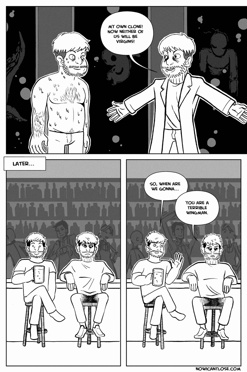 Maybe after a few more drinks