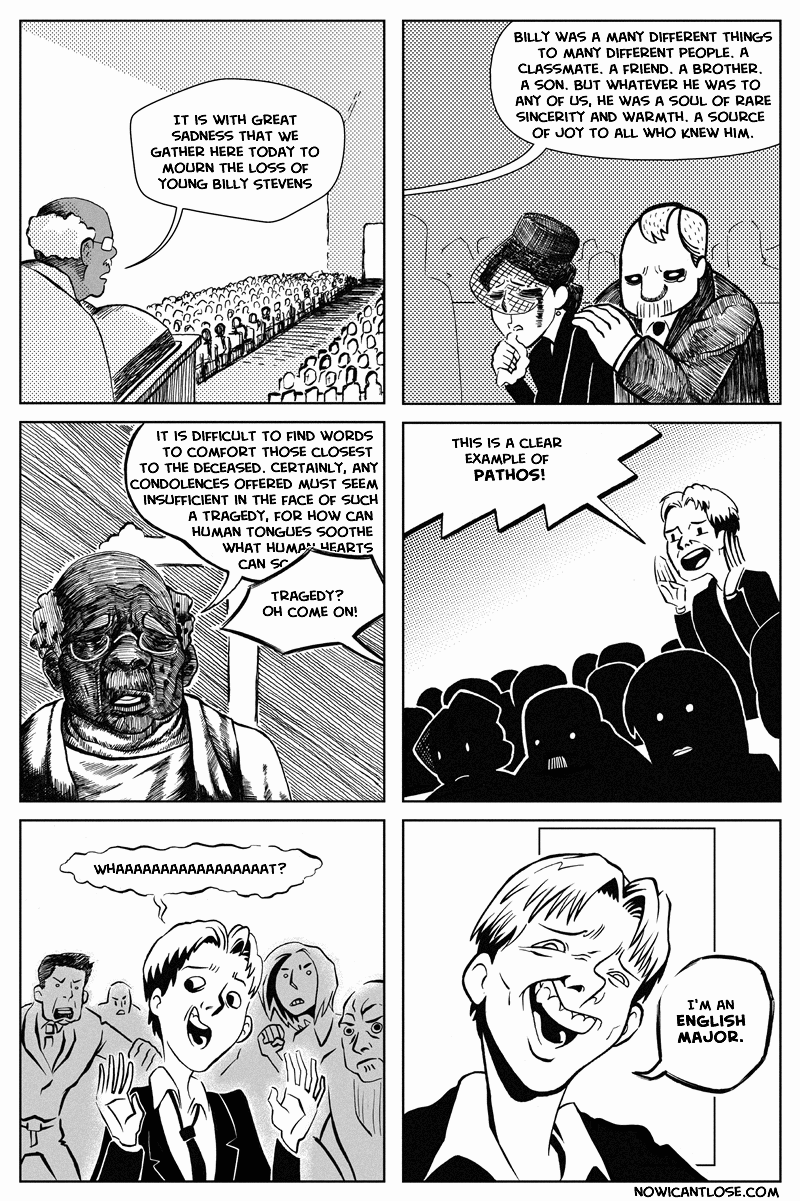 Does being pure evil count as having a tragic flaw?