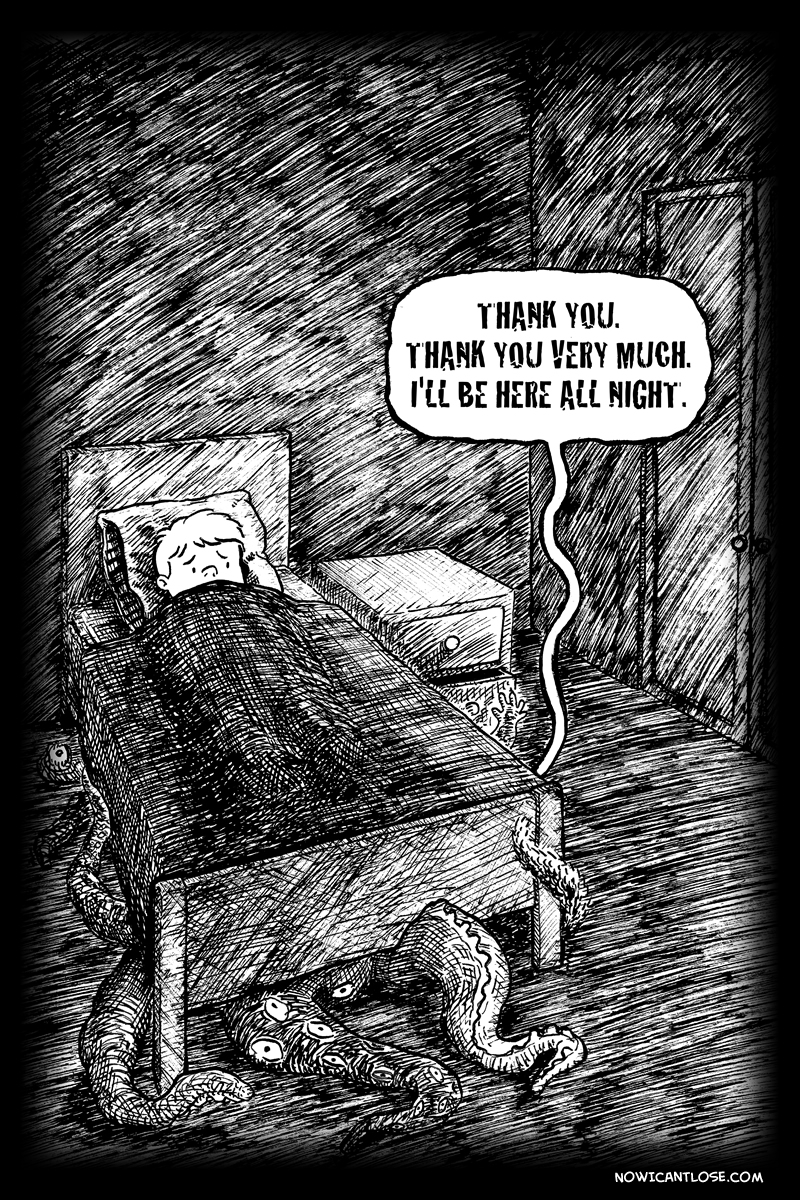 I've heard about captive audiences before, but this is ridiculous!