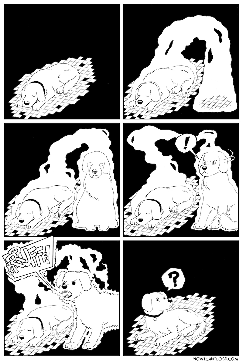 Out of doggy experience.