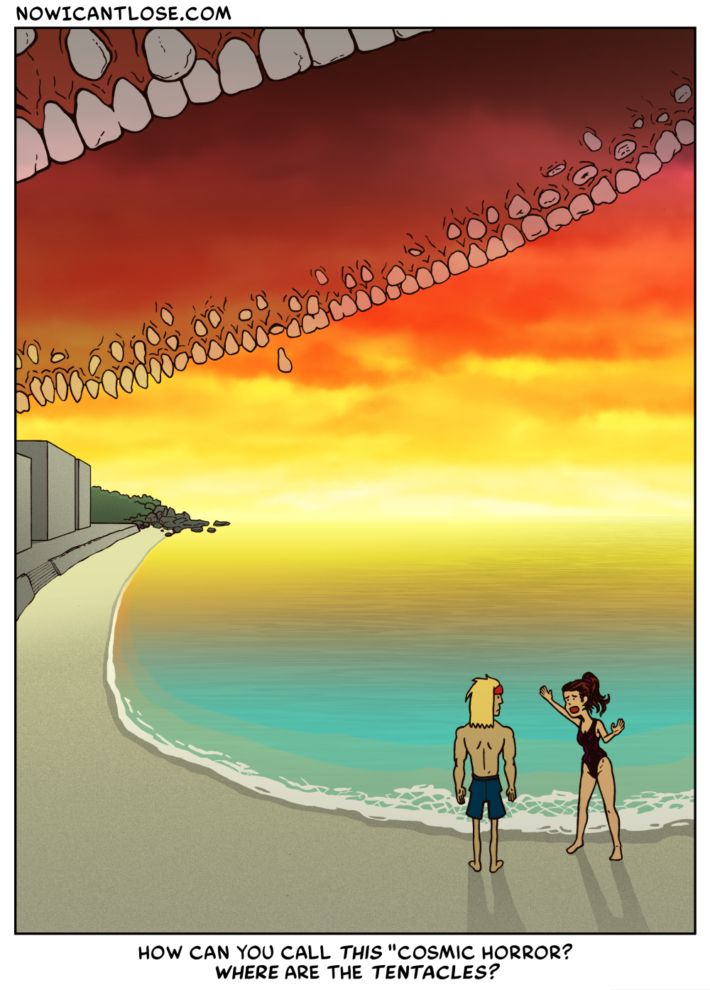 What big teeth you have...