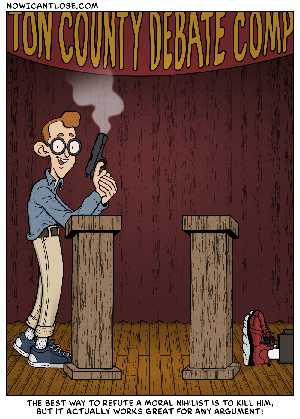 Interpretation: Debaters must not be caught lackin'