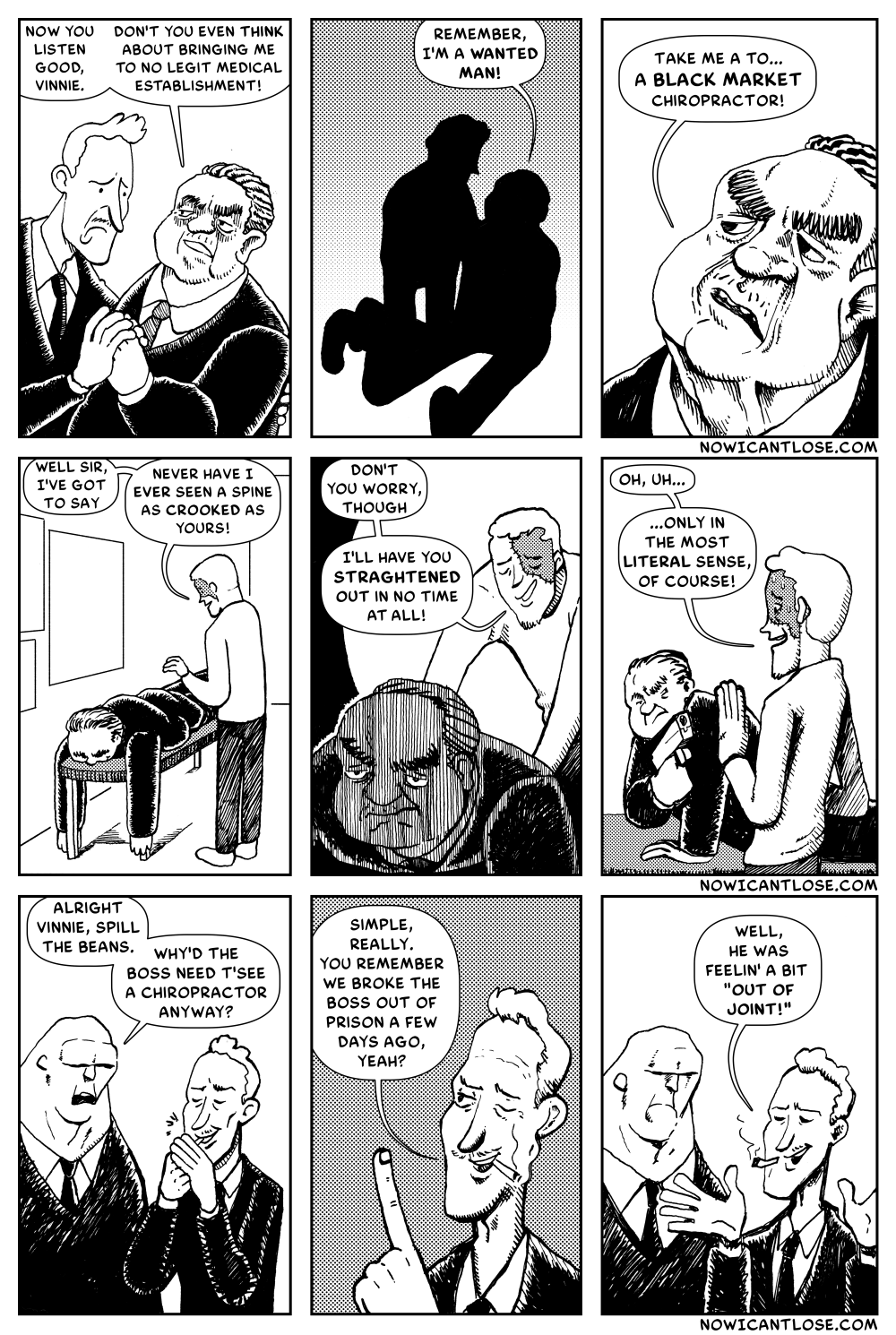 The name of the clinic? Chaotic Evil Alignment.